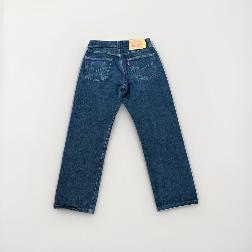 Levi’s Denim Jeans 501 Dark Wash 28x28 Denim Button Fly